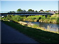 SO1191 : River Severn, Halfpenny footbridge by kevin skidmore