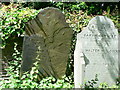 Decaying gravestones, St. Budeaux churchyard, Plymouth.