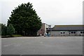 Looe School  from the car and bus park