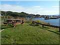 Mallaig: harbourside picnic area