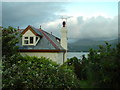 Cottage behind Penralt House (Cader Idris in distance)