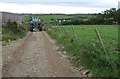 Farm Track near Treweers - view south