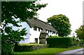 Thatched roof. Llampha.