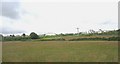 Farmland near the turn-off for the village of Marian Glas