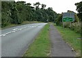 Nottingham Road towards Lount