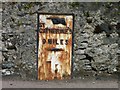 Milepost at Lochgoilhead