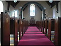 Isle of Gigha: numbered church pews