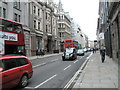 Taxi in Gresham Street