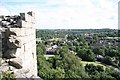 View from the keep