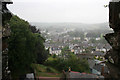 View north from Totnes Castle