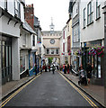 SX8060 : High Street, Totnes by Kate Jewell