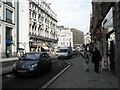 Fleet street in the evening rush hour.