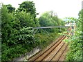 View from Bradford Road Bridge - Menston