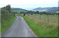 Ridge lane with extensive views towards the coast