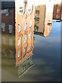 SO8554 : Reflections in the Worcester and Birmingham Canal by Philip Halling