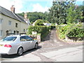 Driveway up to Orchard House