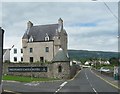 Coast Road with Ballygally Castle Hotel