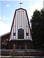SK5641 : Polish Roman Catholic Church, Sherwood Rise by Oxymoron