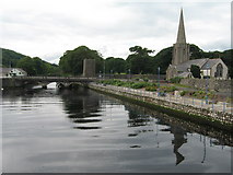 D3115 : Glenarm River and St Patrick's Church by Sue Adair