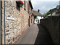 Splendidly named alley in Porlock