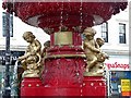 Cherubs on fountain, Dumfries