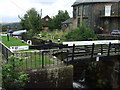 Lock on Rochdale Canal