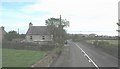 The A 5108 leading down to the seaside village of Moelfre