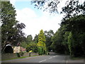 Looking along Crossways Road towards St Edmunds School