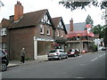 Looking towards the Post Office at Grayshott