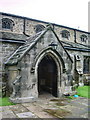SE0063 : The Parish Church of St Michael & All Saints, Linton, Porch by Alexander P Kapp