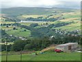 View over Holmbridge from White Gate Road, Cartworth