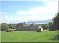 View SSE past Penhwnllys Plas farmhouse