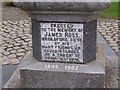 NG6423 : Memorial to James Ross, Broadford by Richard Dorrell