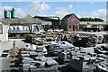 St Teath: Delabole slate yard