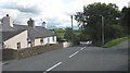 Cottages at the southern end of Llanddona village