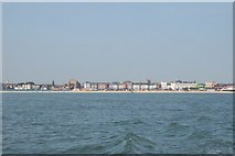 TG5307 : Great Yarmouth Sea Front from Scroby Sands by bob briggs