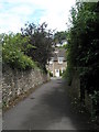 Looking along Coach Road towards Doverhay