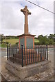 SJ2168 : War memorial at Rhosesmor by Roger Davies