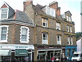 Gift shops on Castle Hill, Lynton