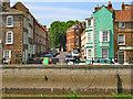 Castle Street from across the River Parrett