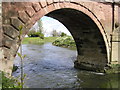 SJ2916 : River Severn,Llandrinio  road bridge by kevin skidmore