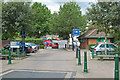 Entrance to Fordingbridge car park from Roundhill