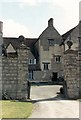 Gateposts at entry to Creslow Manor House