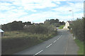 The main road through Llanddona village