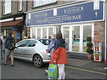 SS7249 : Fish and chip shop in Lynmouth by Basher Eyre