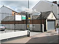 Rear entrance to the Royal and Fortescue, Barnstaple