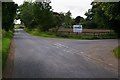 Padanaram / Roundyhill Road at its junction with the road leading to Maryton