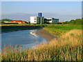 The River Parrett north of Bridgwater