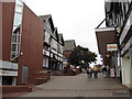 Northwich - the main shopping area looking east