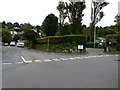 Bicclescombe Gardens leading away from Bicclescombe Park Road with Bicclescombe Park to the right.